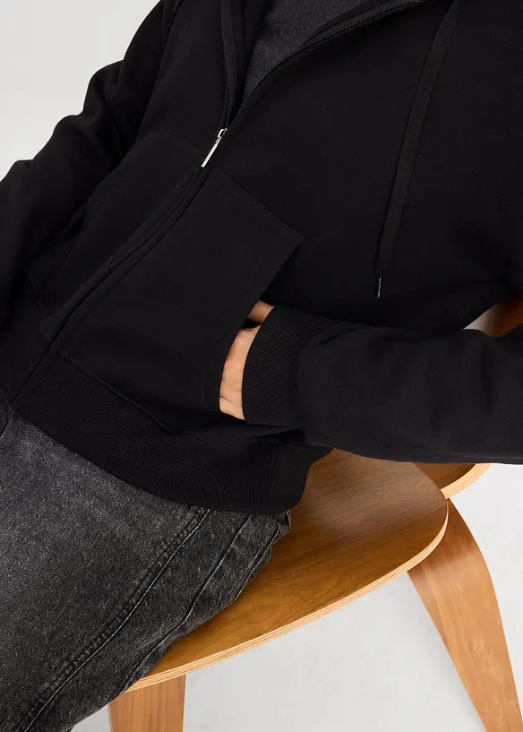 Sweatvest van zacht frotté, bonprix