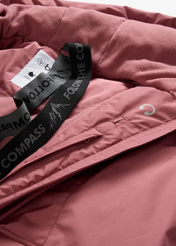 Lange donsjas met zachte voering, warmte-isolerend, bonprix