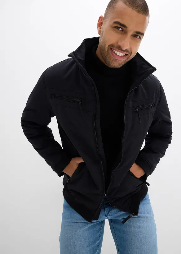Sofshell winterjas, bonprix