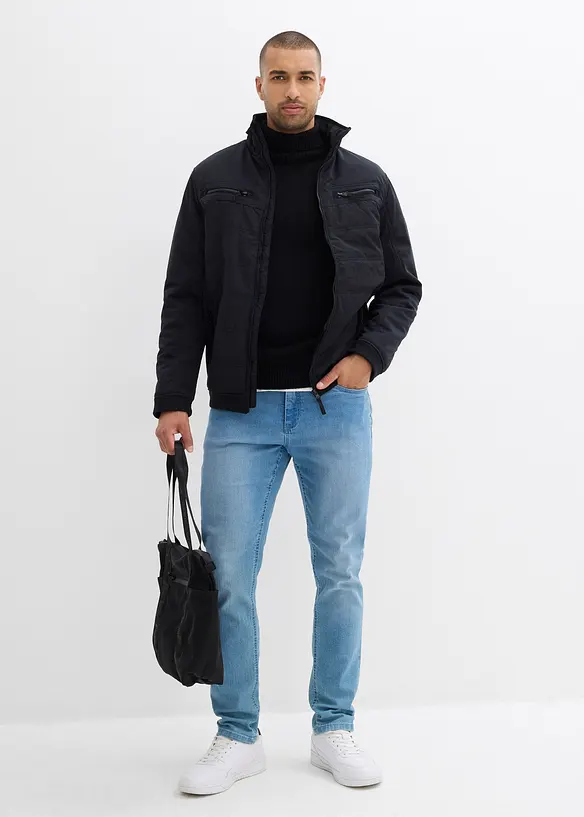 Sofshell winterjas, bonprix