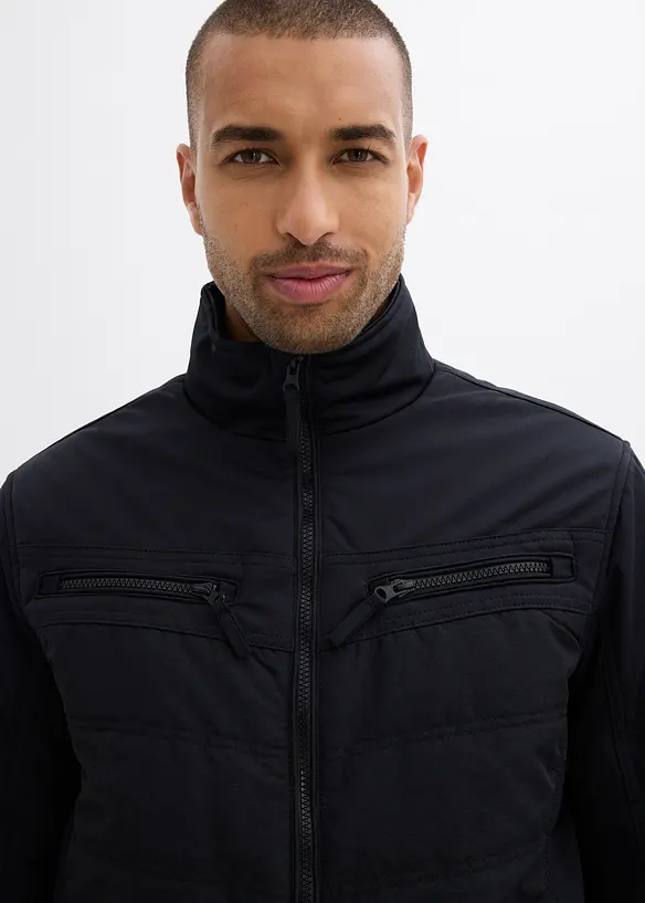 Sofshell winterjas, bonprix