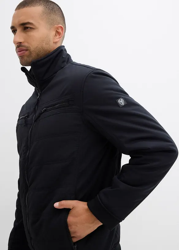 Sofshell winterjas, bonprix