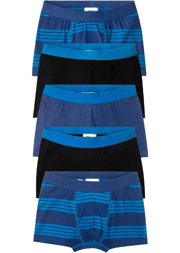 Jongens boxer met katoen (set van 5), bonprix