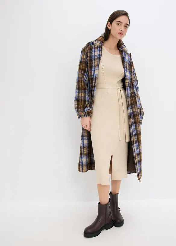 Gebreide jurk van soepele viscose, bonprix
