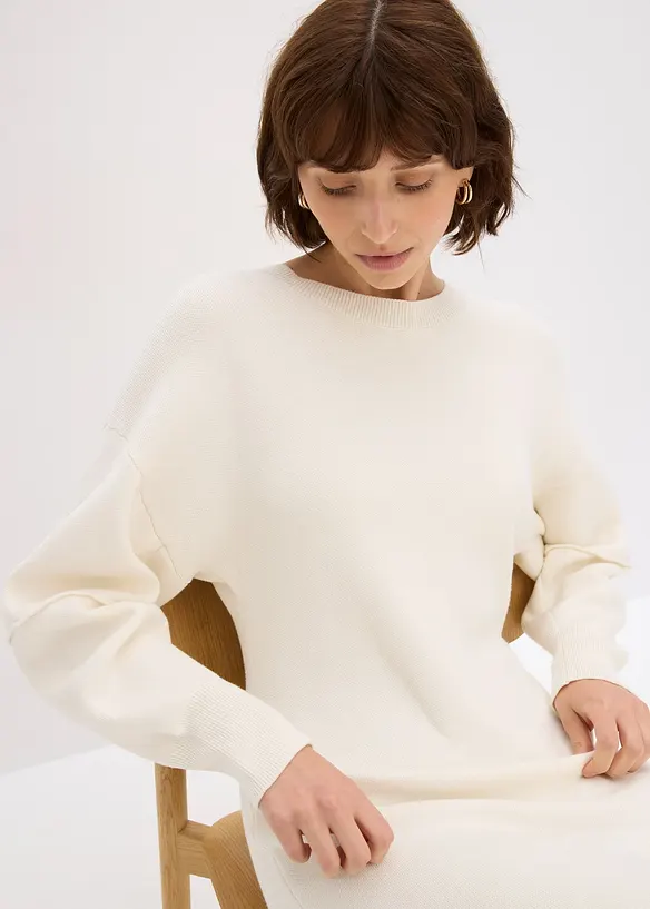 Gebreide Milano jurk, bonprix