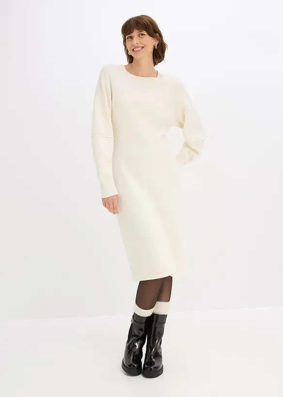 Gebreide Milano jurk, bonprix