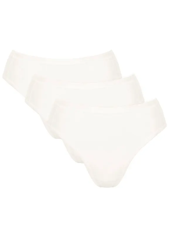 GO Daily Cotton Tai slips (set van 3), Sloggi