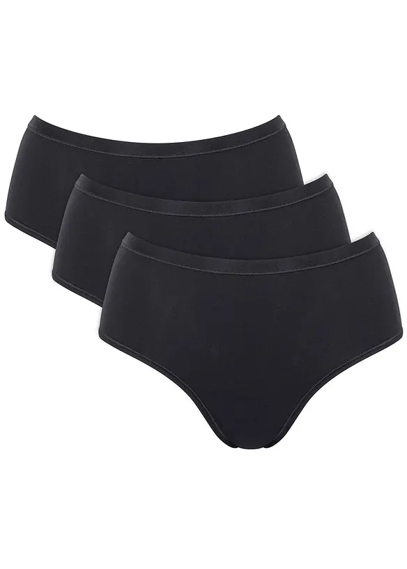 GO Daily Cotton midislip (set van 3), Sloggi