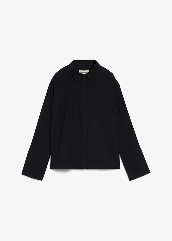 Blouse met zijde, bonprix