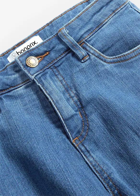 Skinny stretch jeans mid waist, bonprix