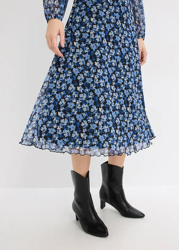Midi jurk van mesh, bonprix