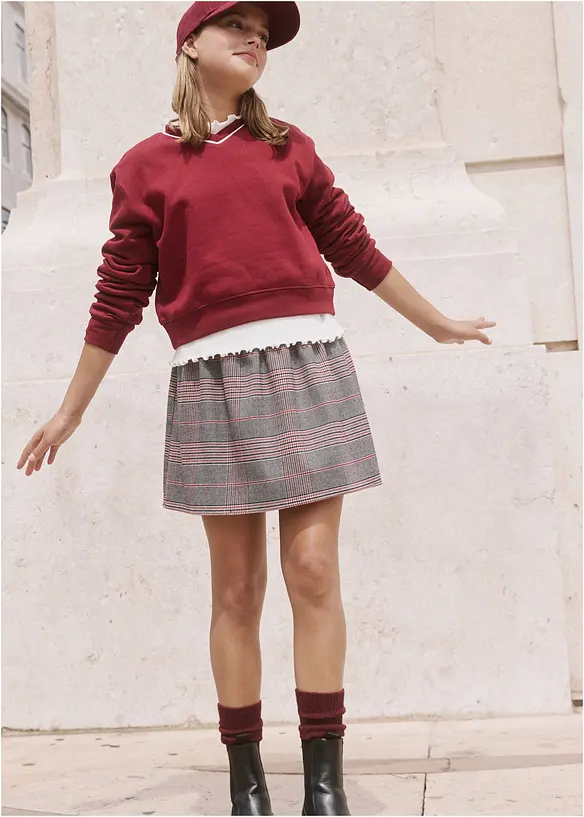Rok met comfortband, bonprix