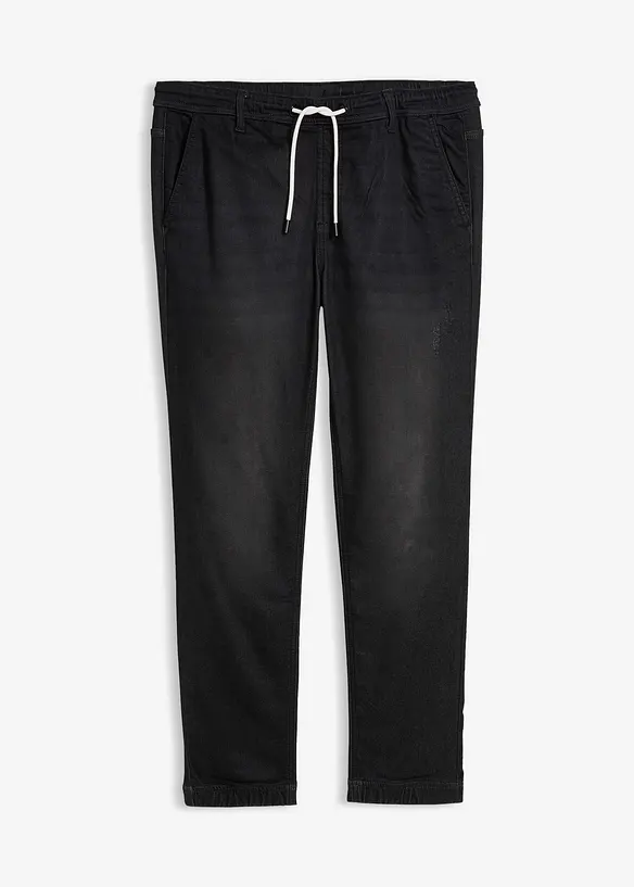 Regular fit instap jogging jeans, straight, bonprix
