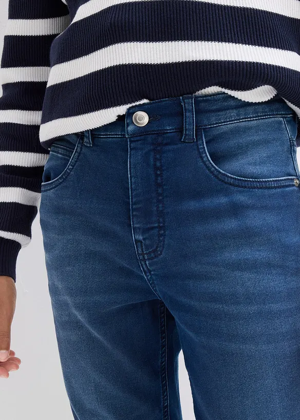 Slim Fit sweat Jeans, straight, bonprix