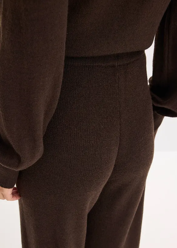Fijngebreide broek, bonprix