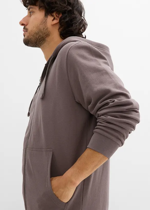 Hoodie met ritssluiting, bonprix