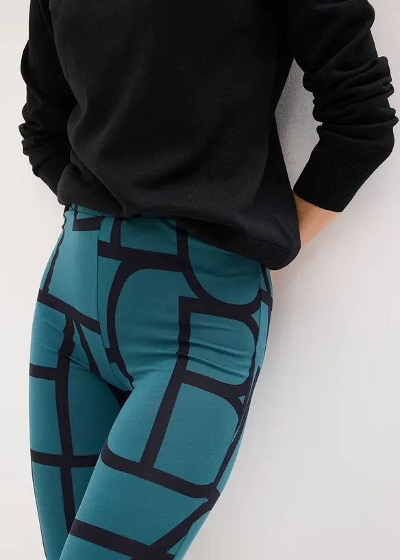 Legging met print, bonprix