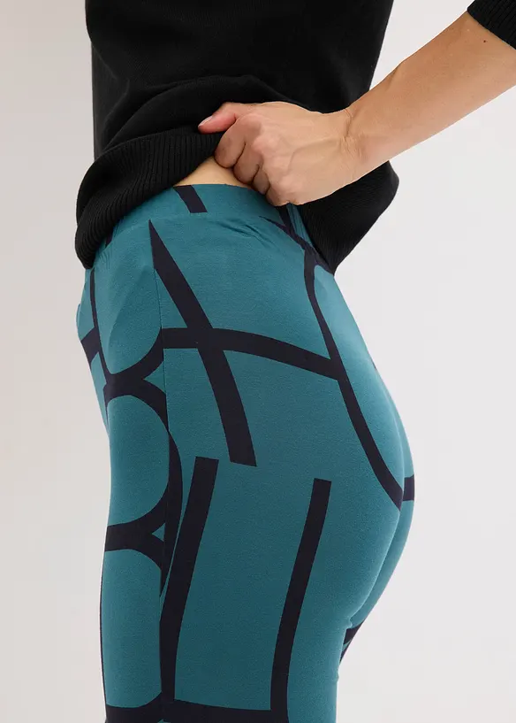 Legging met print, bonprix