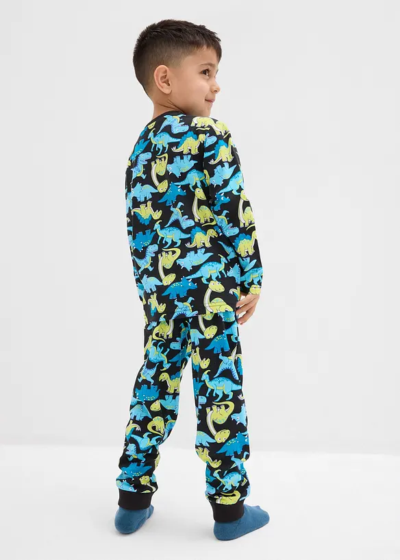 Pyjama van puur biologisch katoen, bonprix