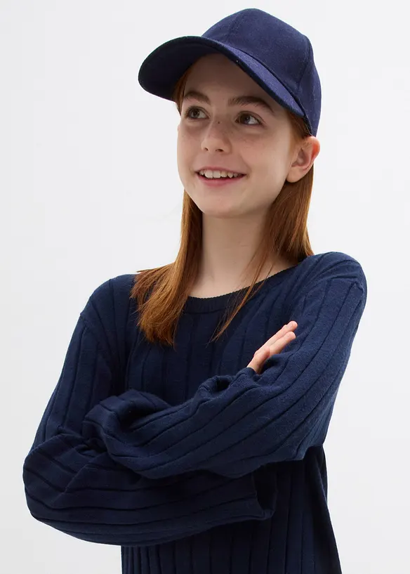 Gebreide jurk van een zachte viscosemix, bonprix