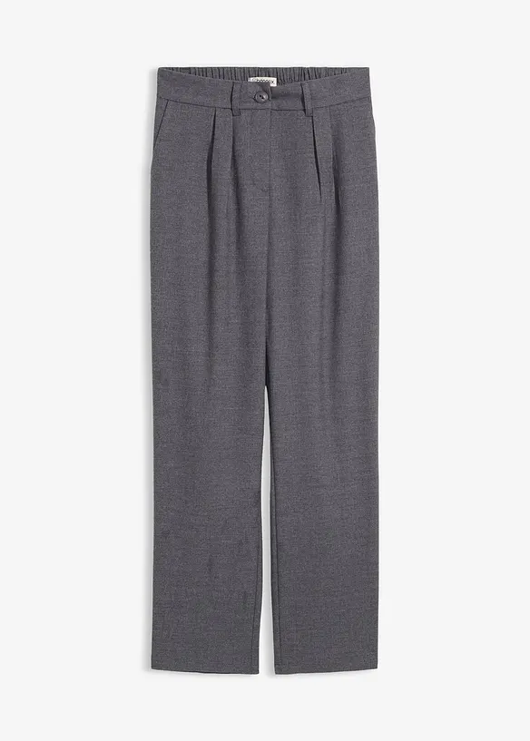 Broek in barrelvorm van zachte viscose-mix, bonprix