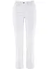 Stretch broek met rechte pijpen, mid waist, bonprix