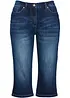 Jeans bermuda mid waist, comfortabele tailleband, bonprix