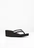 Sleehak slippers, bonprix