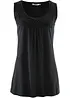 Katoenen longtop met kant, bonprix