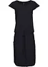 Jersey midi jurk van viscose met elastan, bonprix
