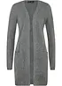 Lang vest van bouclé, bonprix