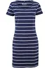 Stretch jersey jurk, korte mouw, bonprix