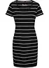 Stretch jersey jurk, korte mouw, bonprix