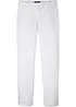 Regular fit linnen chino met comfortband, straight, bonprix