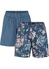 Katoenen jersey short met comfortband (set van 2), bonprix