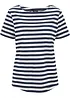 Shirt met boothals, bonprix