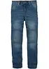 Stretch jeans met mid waist en verstevigde knieën, straight, bonprix