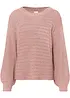 Oversized trui van ajour, bonprix