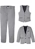 3-delig pak: colbert, broek, gilet, bonprix