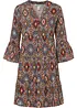 Mini jurk van soepele viscose, bonprix