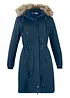 Winterparka met capuchon en imitatiebont, bonprix