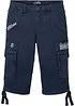 Lange bermuda met cargozakken, regular fit, bonprix