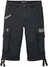 Lange bermuda met cargozakken, regular fit, bonprix