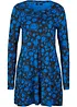 Gedessineerd longshirt van viscose, bonprix