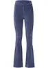 Wijd uitlopende legging van corduroy, bonprix