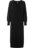 Gebreide oversized midi jurk, bonprix