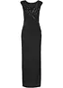 Jersey jurk met pailletten, bonprix