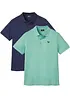 Poloshirt (set van 2) van puur katoen, bonprix