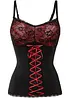 Corrigerende top met vetersluiting, medium corrigerend, bpc bonprix collection - Nice Size