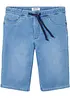 Sweat jeans bermuda met comfort fit, regular fit, bonprix